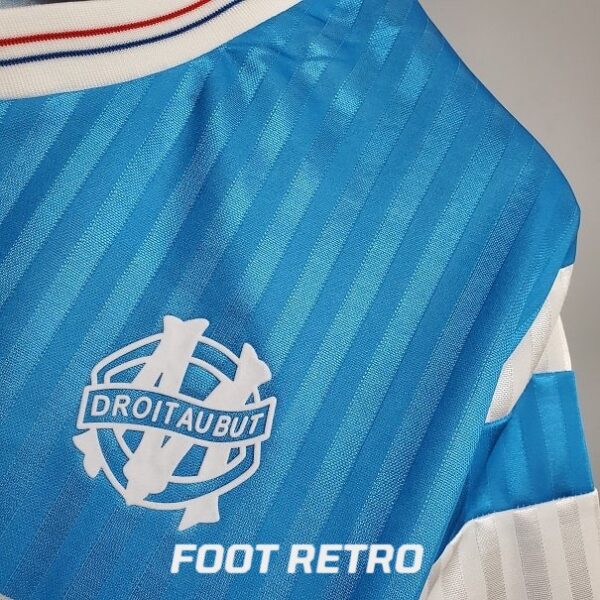 Maillot OM Marseille 1990-1991 Exterieur – Image 4