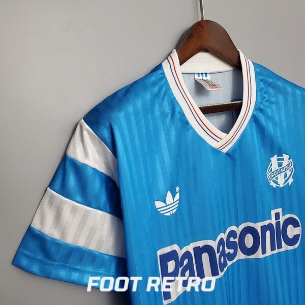 Maillot OM Marseille 1990-1991 Exterieur – Image 5