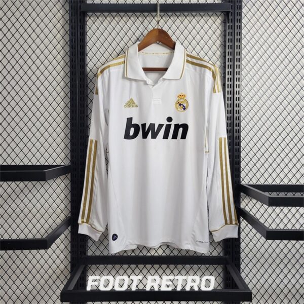 MAILLOT RETRO REAL MADRID 2011-12 MANCHES LONGUES