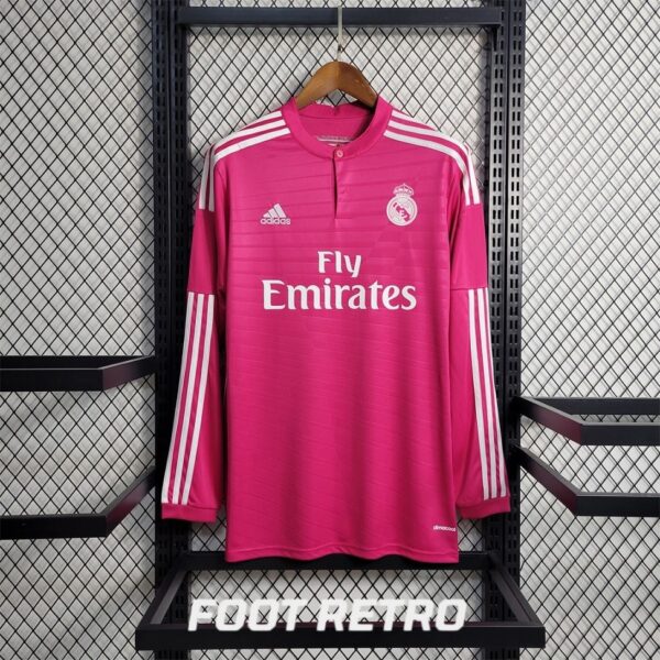 MAILLOT RETRO REAL MADRID AWAY 2014-15 MANCHES LONGUES