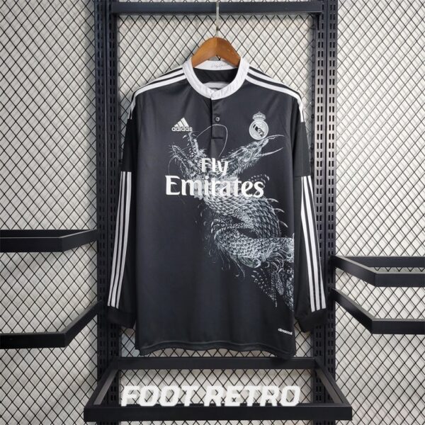 MAILLOT RETRO REAL MADRID THIRD 2014-15 MANCHES LONGUES