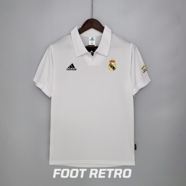 MAILLOT RETRO VINTAGE REAL MADRID 2002-03