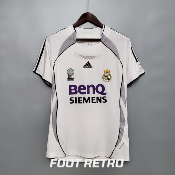 MAILLOT RETRO VINTAGE REAL MADRID 2006-07