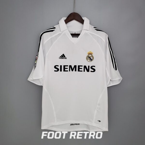 MAILLOT RETRO VINTAGE REAL MADRID HOME 2005-06