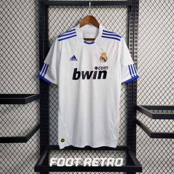 MAILLOT RETRO VINTAGE REAL MADRID HOME 2010-11