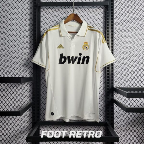 MAILLOT RETRO VINTAGE REAL MADRID HOME 2011-12