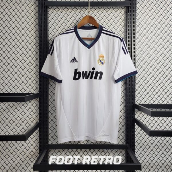 MAILLOT RETRO VINTAGE REAL MADRID HOME 2012-13