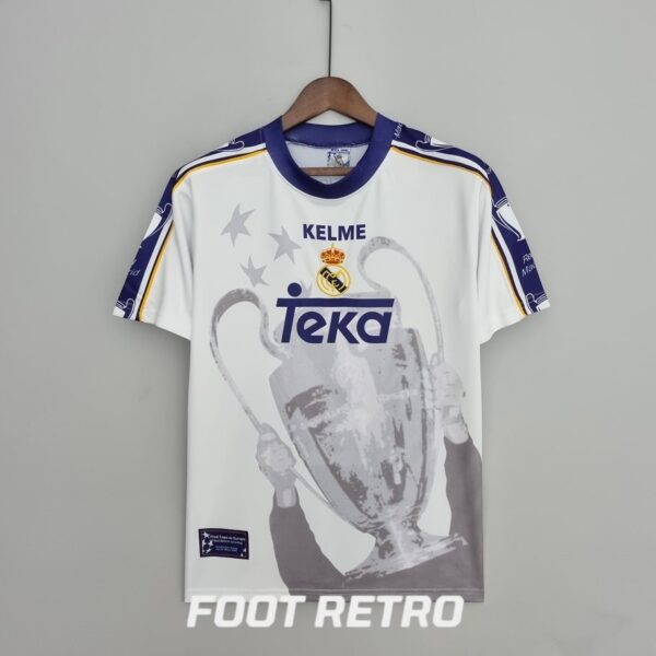 MAILLOT RETRO VINTAGE REAL MADRID LDC 97-98