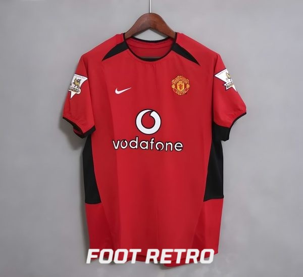 MAILLOT RETRO MANCHESTER UNITED V.NISTELROOY 2002-04 (2)