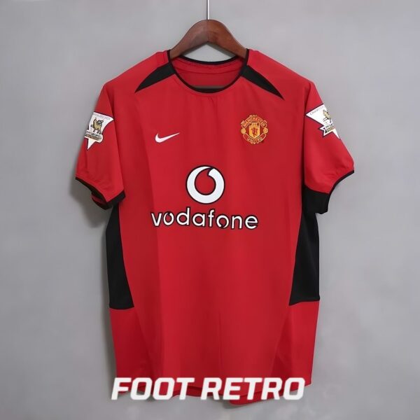 MAILLOT RETRO MANCHESTER UNITED V.NISTELROOY 2002-04