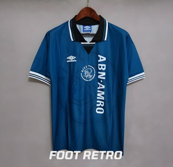 MAILLOT RETRO VINTAGE AJAX AWAY KLUIVERT 1995-1996 (2)