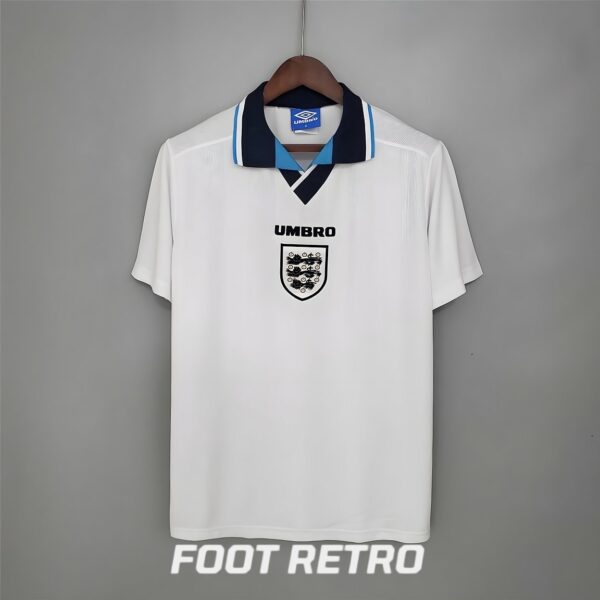 MAILLOT RETRO VINTAGE ANGLETERRE HOME 1996