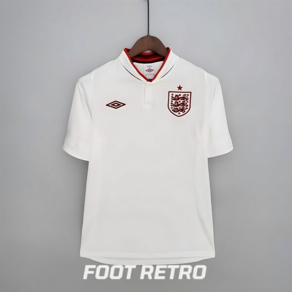 MAILLOT RETRO VINTAGE ANGLETERRE HOME 2012