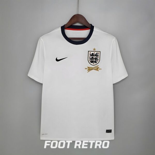 MAILLOT RETRO VINTAGE ANGLETERRE HOME 2013