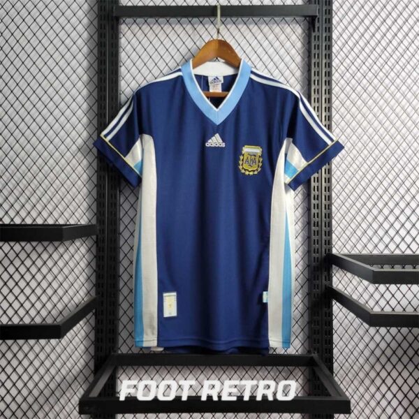 MAILLOT RETRO VINTAGE ARGENTINE AWAY 1998