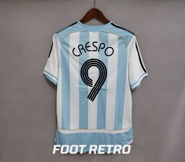 MAILLOT RETRO VINTAGE ARGENTINE CRESPO 2006 (1)