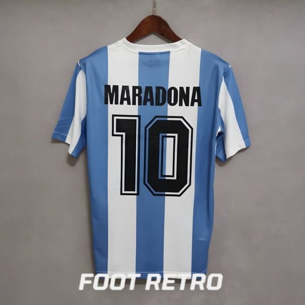 MAILLOT RETRO VINTAGE ARGENTINE MARADONA 1985