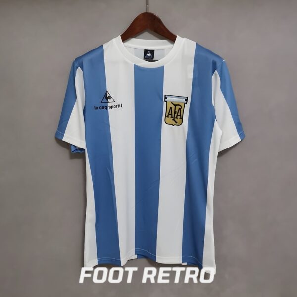 MAILLOT RETRO VINTAGE ARGENTINE MARADONA 1985