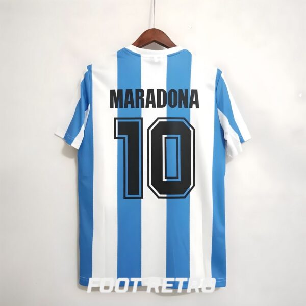 MAILLOT RETRO VINTAGE ARGENTINE MARADONA 1986