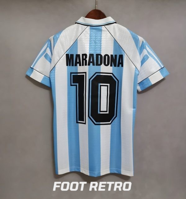 MAILLOT RETRO VINTAGE ARGENTINE MARADONA 1994 (1)