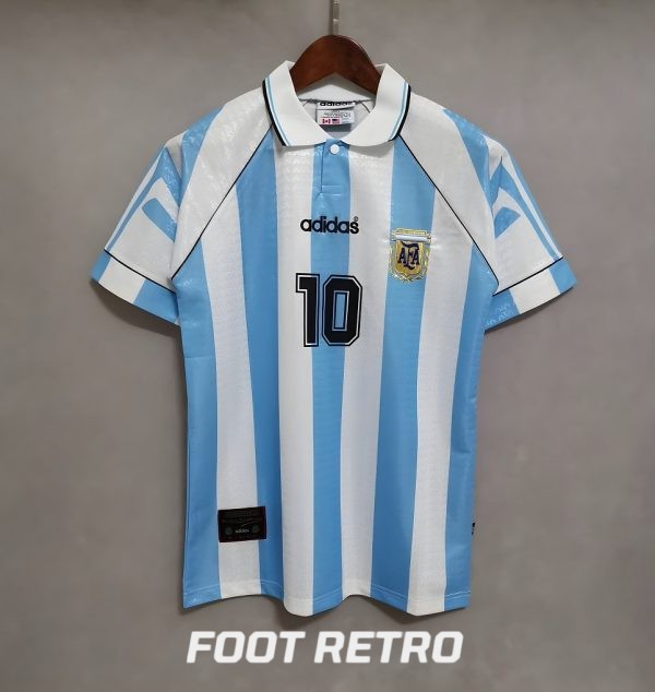 MAILLOT RETRO VINTAGE ARGENTINE MARADONA 1994 (2)