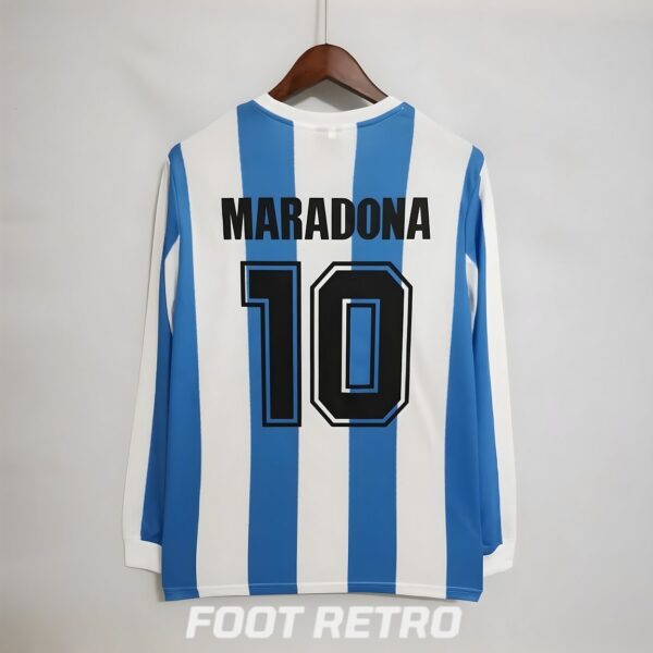 MAILLOT RETRO VINTAGE ARGENTINE MARADONA 86