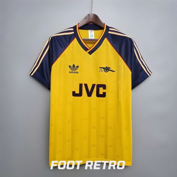 MAILLOT RETRO VINTAGE ARSENAL AWAY 1988-90