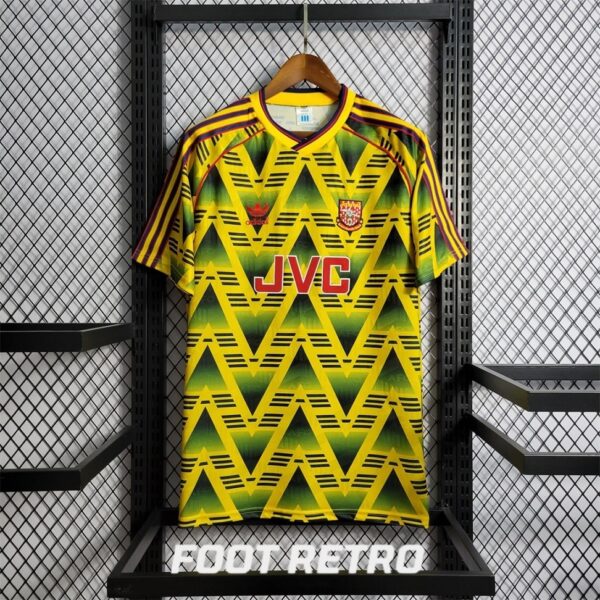 MAILLOT RETRO VINTAGE ARSENAL AWAY 1991-93