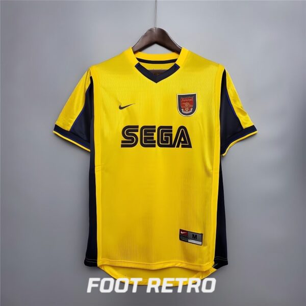 MAILLOT RETRO VINTAGE ARSENAL AWAY 1999-00