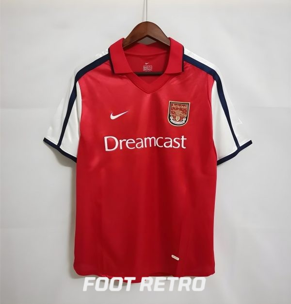 MAILLOT RETRO VINTAGE ARSENAL HENRY 2000-01 (2)