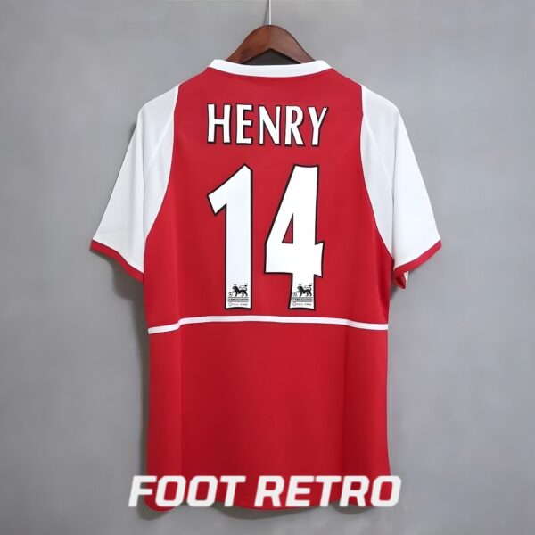 MAILLOT RETRO VINTAGE ARSENAL HENRY 2004-2006