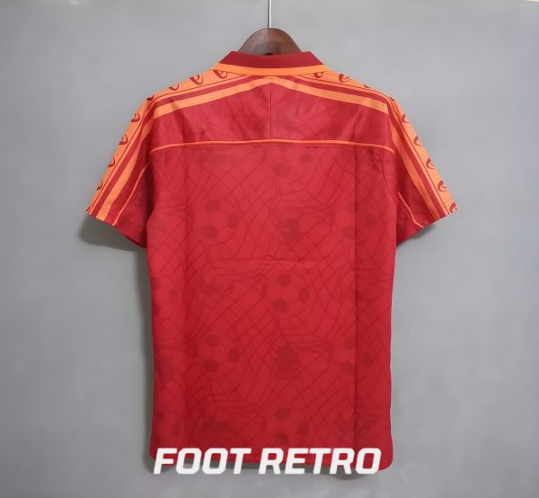 MAILLOT RETRO VINTAGE AS ROMA HOME 1995-96 (2)