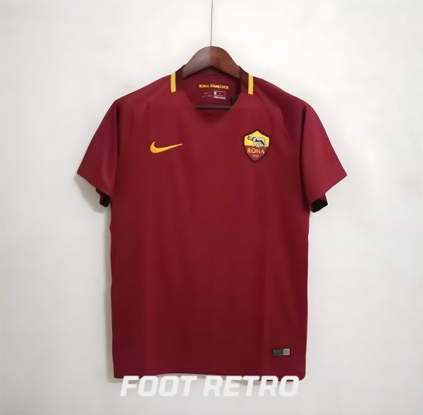 MAILLOT RETRO VINTAGE AS ROMA HOME 2017-18 (1)