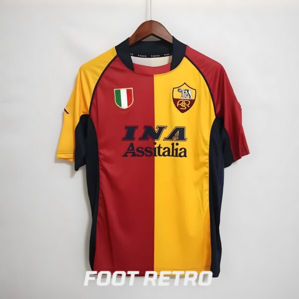 MAILLOT RETRO VINTAGE AS ROMA TOTTI 2001-2002