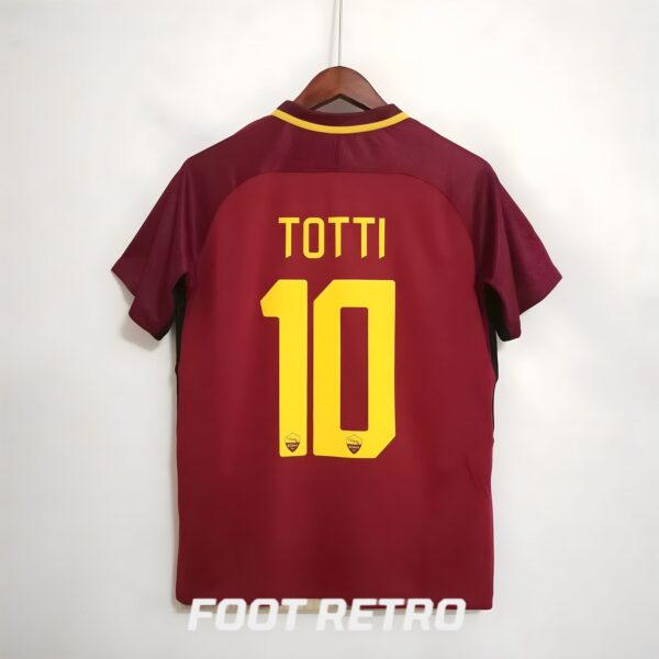 MAILLOT RETRO VINTAGE AS ROMA TOTTI 2017-18