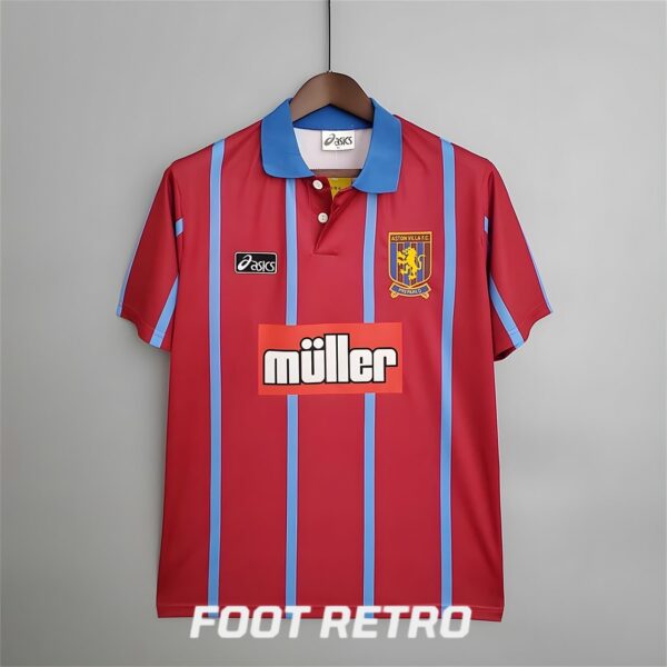 MAILLOT RETRO VINTAGE ASTON VILLA HOME 1993-95