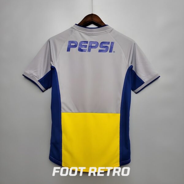 MAILLOT RETRO VINTAGE BOCA JUNIOR AWAY 2002