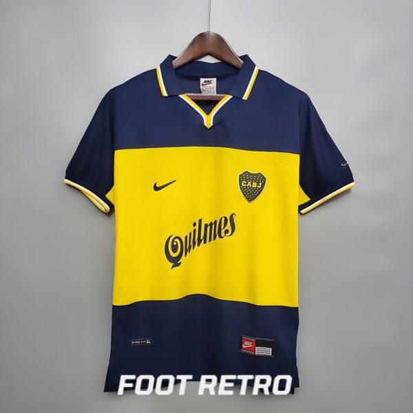 MAILLOT RETRO VINTAGE BOCA JUNIOR HOME 1999