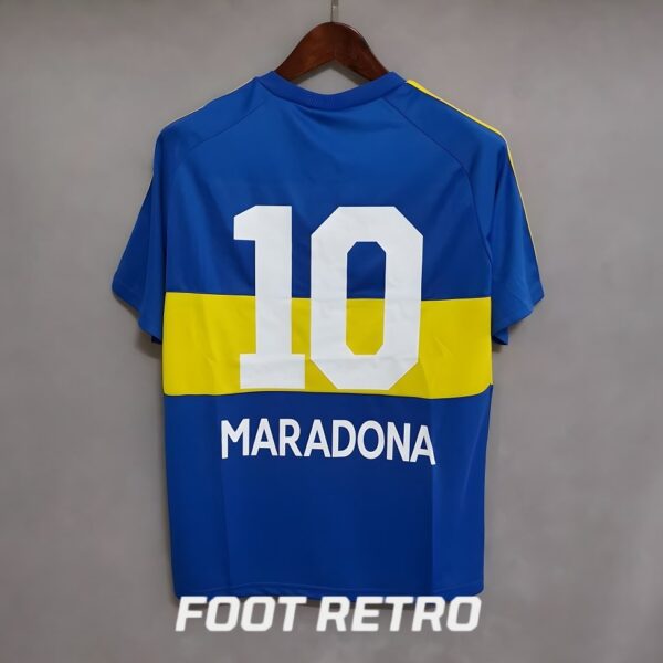 MAILLOT RETRO VINTAGE BOCA JUNIOR HOME MARADONA 1981-82