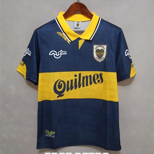 MAILLOT RETRO VINTAGE BOCA JUNIOR MARADONA 1995-96