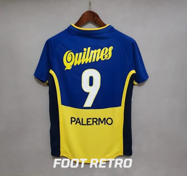 MAILLOT RETRO VINTAGE BOCA JUNIOR PALERMO 2001 (1)