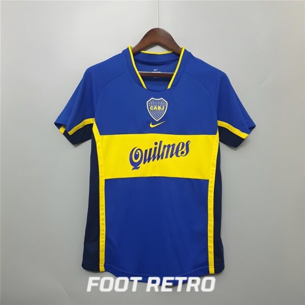 MAILLOT RETRO VINTAGE BOCA JUNIOR PALERMO 2001