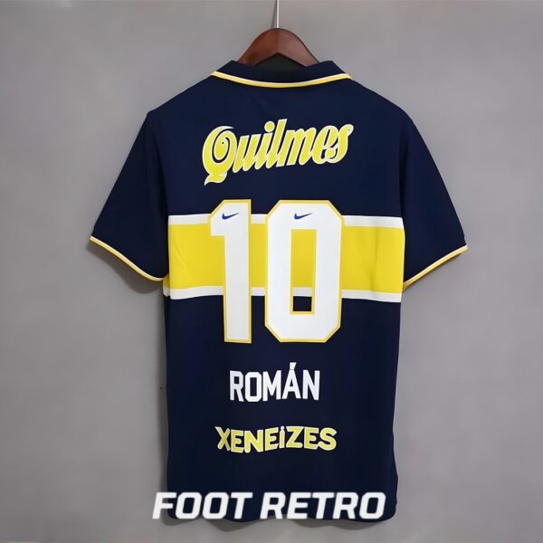 MAILLOT RETRO VINTAGE BOCA JUNIOR RIQUELME 1996-97