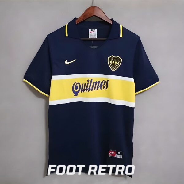 MAILLOT RETRO VINTAGE BOCA JUNIOR RIQUELME 1996-97