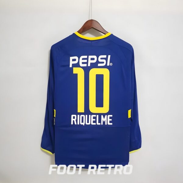 MAILLOT RETRO VINTAGE BOCA JUNIOR RIQUELME 2003-04