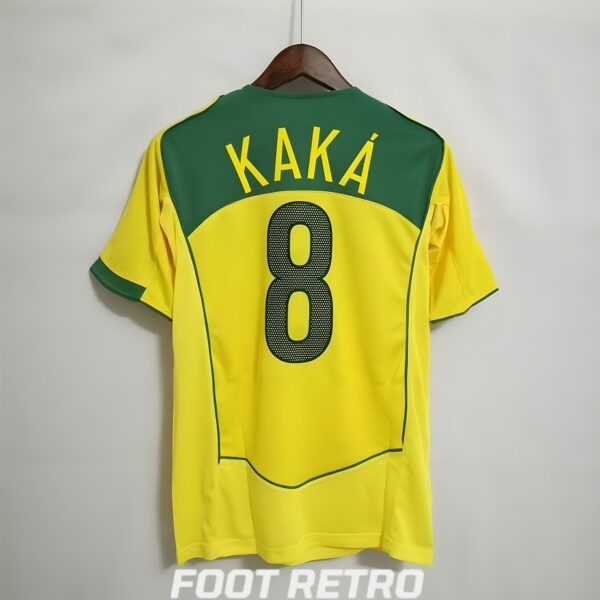 MAILLOT RETRO VINTAGE BRESIL KAKA 2004