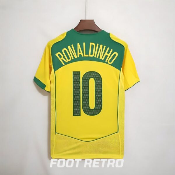 MAILLOT RETRO VINTAGE BRESIL RONALDINHO 2004