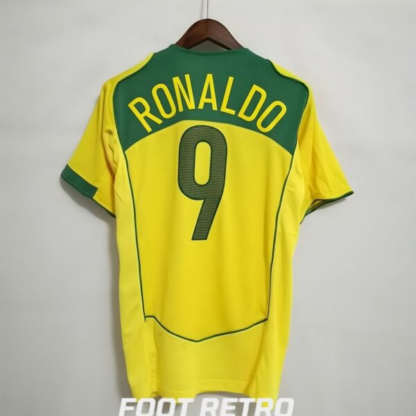 MAILLOT RETRO VINTAGE BRESIL RONALDO 2004