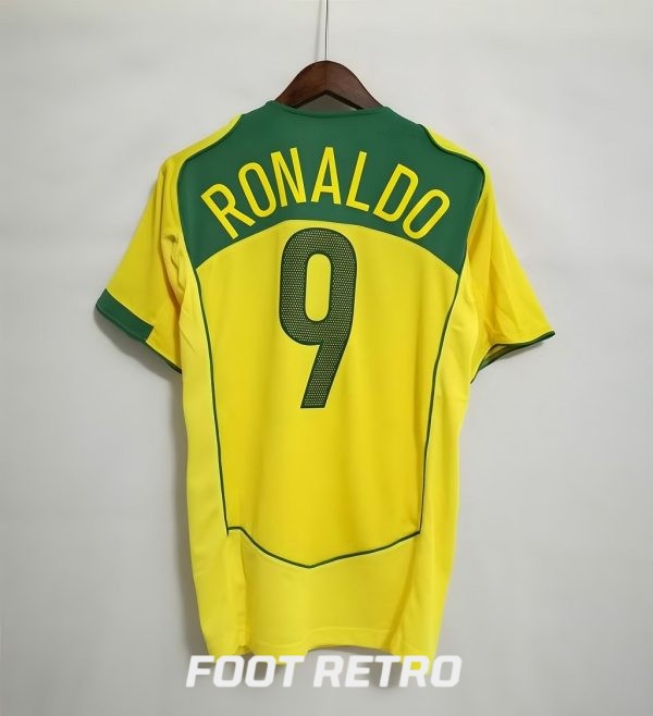 MAILLOT RETRO VINTAGE BRASIL RONALDO 2004 (1)