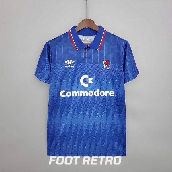 MAILLOT RETRO VINTAGE CHELSEA HOME 1989-91